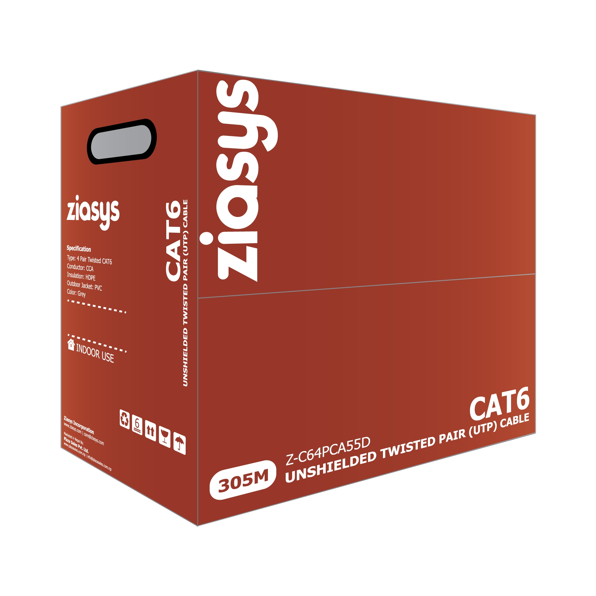 UTP CAT 6 Cable Outdoor - CCA (23%)