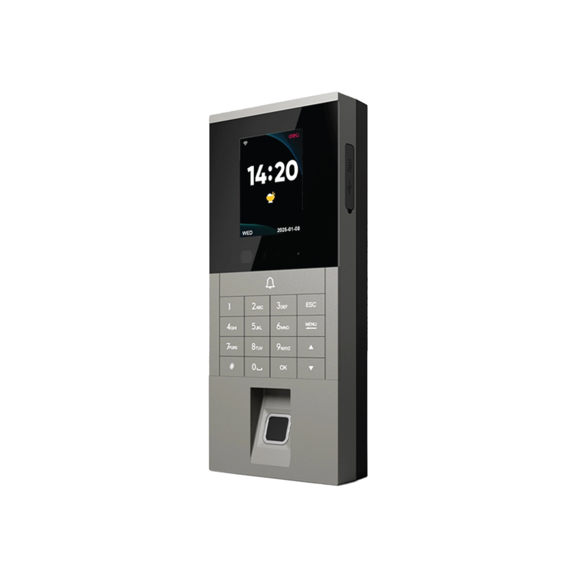 2.8" LC Display Attendance & Access Control Machine