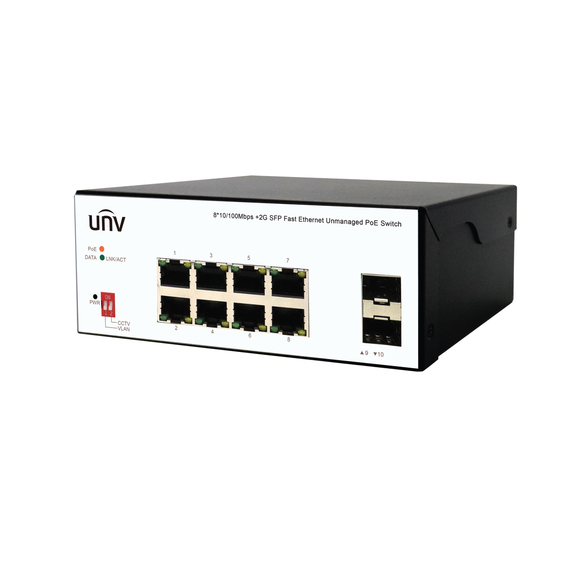 8 Port - Industrial POE Switch
