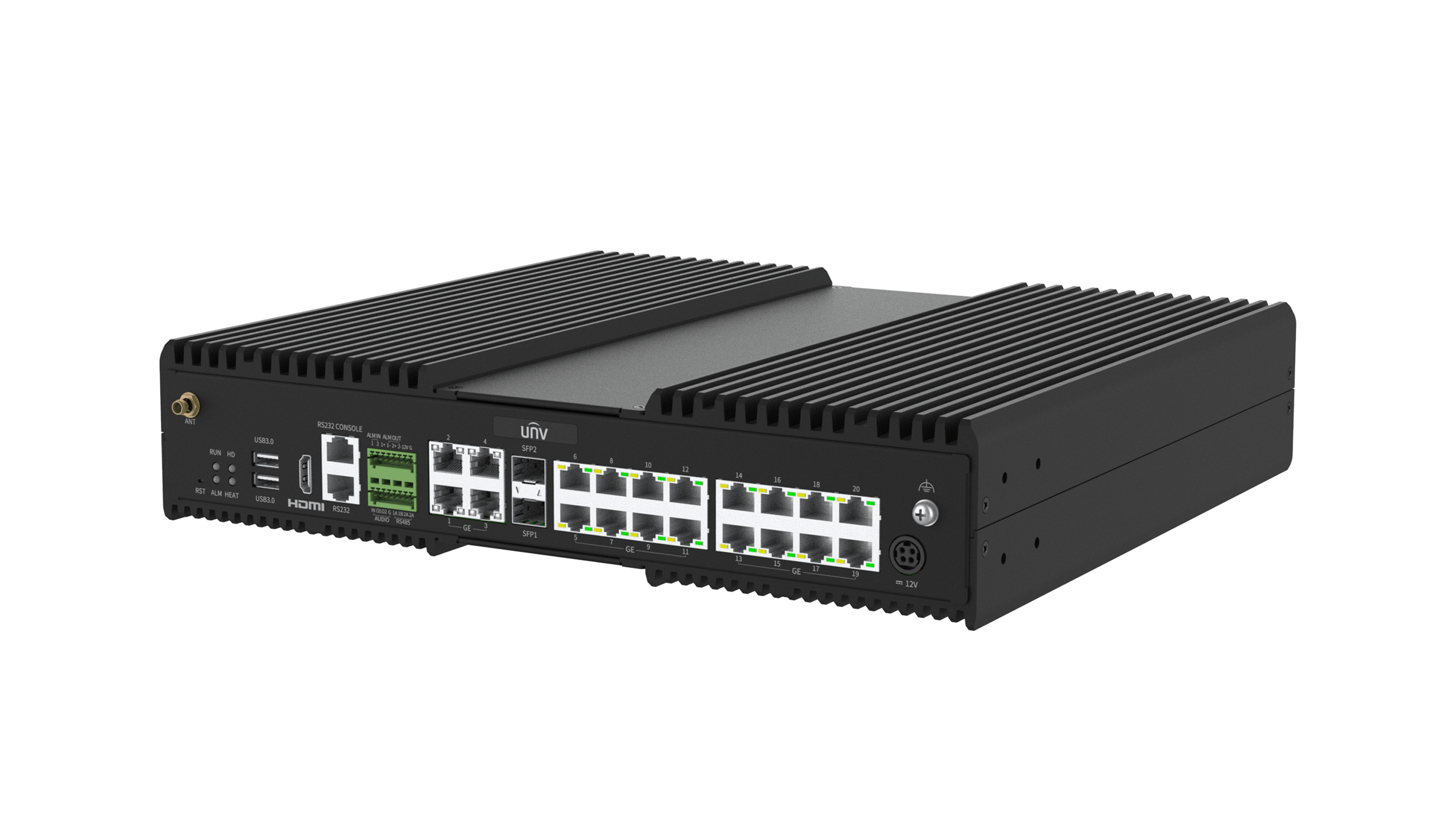 16-CH Traffic Recording Terminal Server