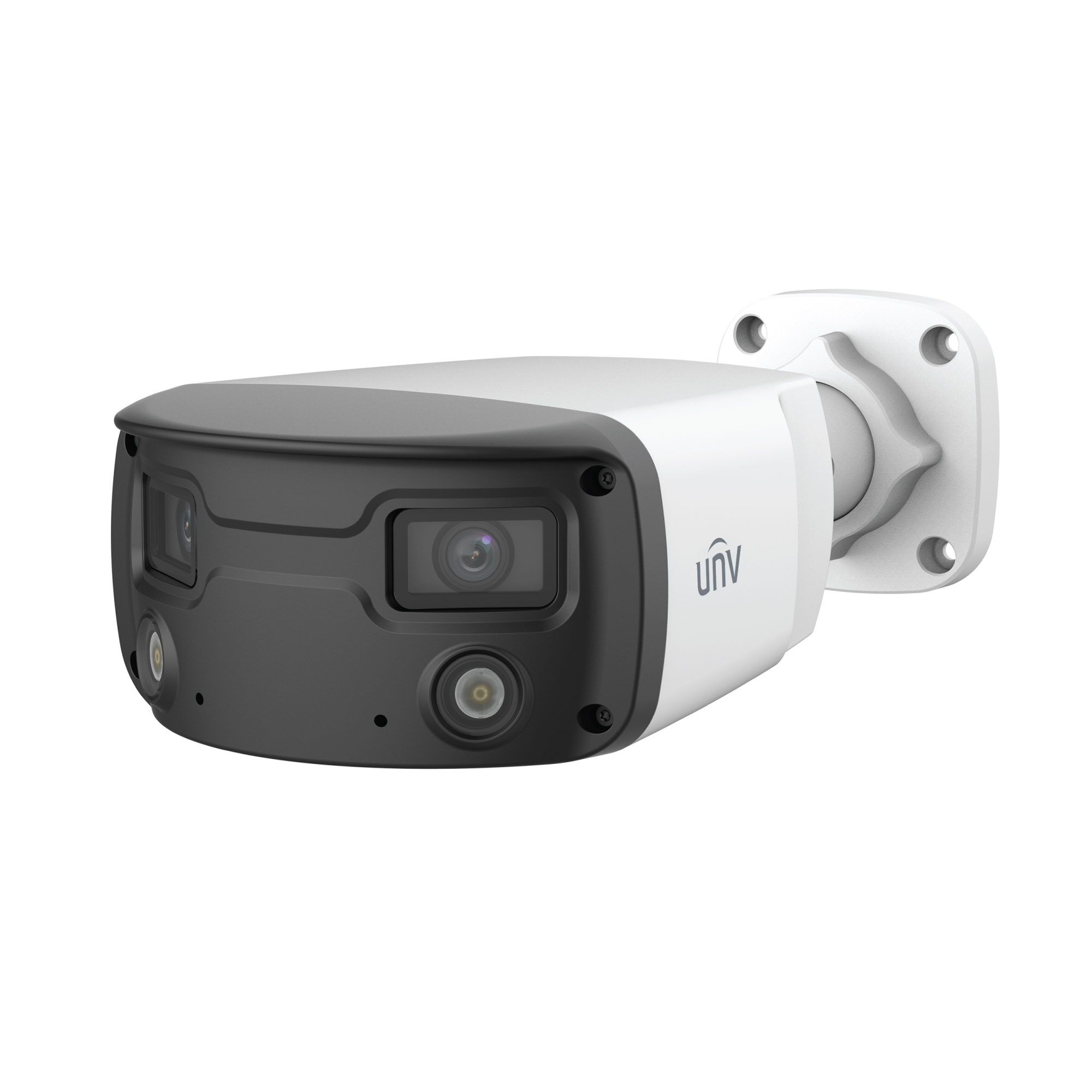 4.0 MP HD ColorHunter Wide Angle Dual Lens Fixed Bullet Network Camera